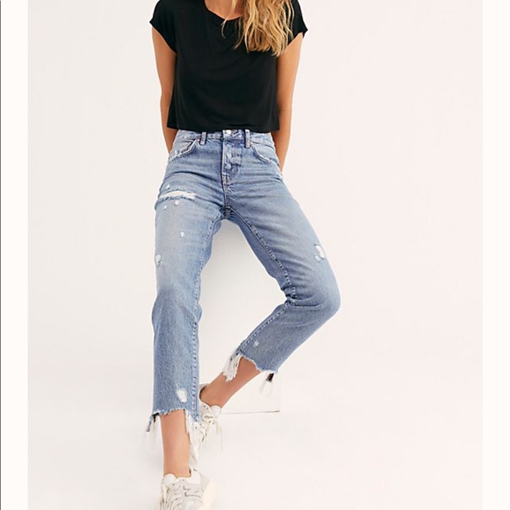 Free People - Good Time Relaxed Skinny Jeans